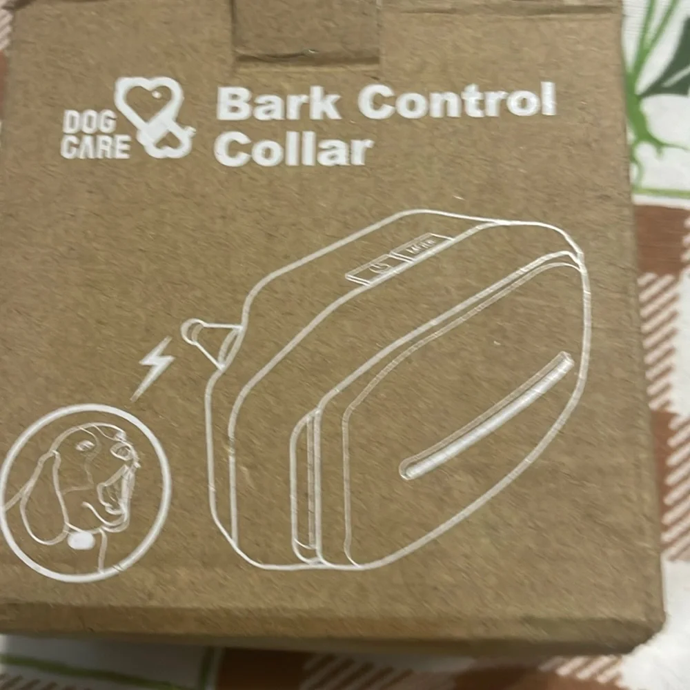 Bark control collar brand new, Dog Care brand